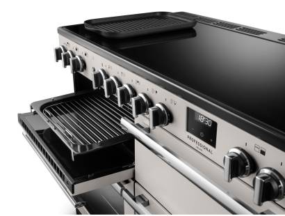 Rangemaster Professional Deluxe 110 Flexi-Grill with telescopic runners and full or half-width grilling