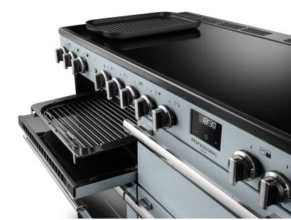 Rangemaster Professional Deluxe 110 Flexi-Grill with telescopic runners and full or half-width grilling