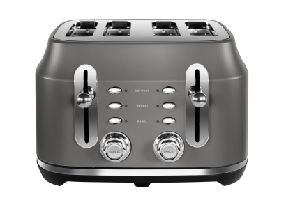 Rangemaster RMCL4S201GY 4 Slice Toaster - Slate Grey
