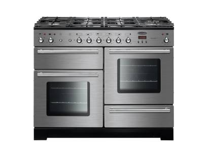 Rangemaster TOLP110DFFSSC  - 110cm Toledo+ Dual Fuel Stainless Steel Chrome Range Cooker