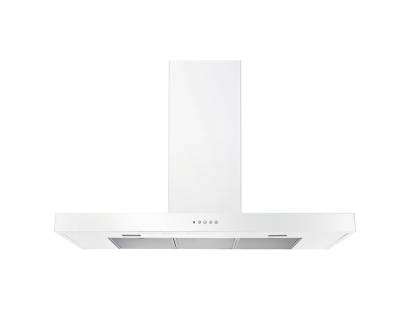 Rangemaster UHDF90WH 90cm White flat cooker hood