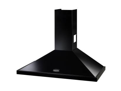 Rangemaster UNBHDC110BL - 110cm Universal Black Chimney Hood 89390