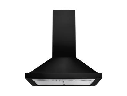 Rangemaster UNBHDC60BL - 60cm Black Chimney Hood 111180