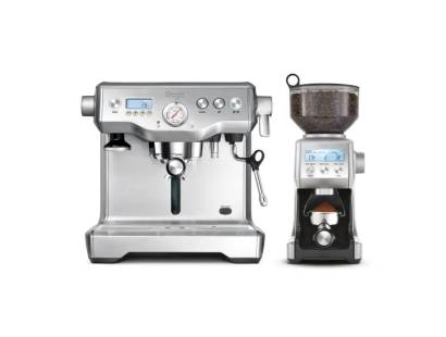 Sage Dynamic Duo espresso machine stainless steel