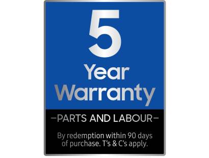 Samsung 5 Year Warranty