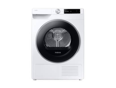 Samsung DV90DG6845LEU1 heat pump tumble dryer white, 9kg capacity, Dalzells
