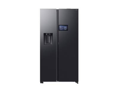 Samsung RS90F64EDFEU American fridge freezer black DOI, Dalzells