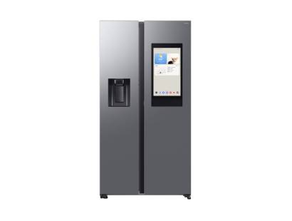 Samsung RS90F66BETEU American fridge freezer silver, Family Hub, Dalzells