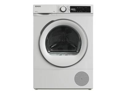 Sensis TDHF019A2W heat pump tumble dryer white