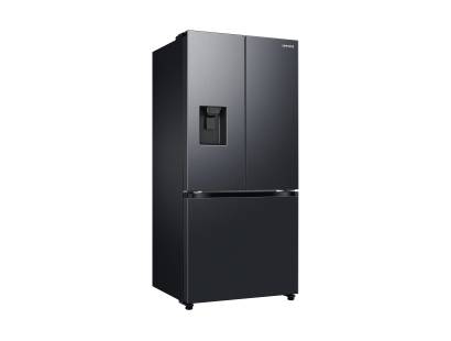 Side Profile View of the Samsung RF50C532EB1EU American Fridge Freezer
