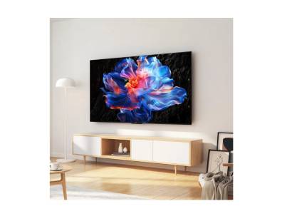 Side angle of teh TCL 55V6C-UK 55 inch TV