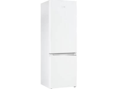 Side view of Indesit INK25322W4UK freestanding fridge freezer with slim design