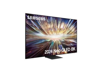 Side view of the Front view of the Samsung QE85QN800DTXXQLED TV