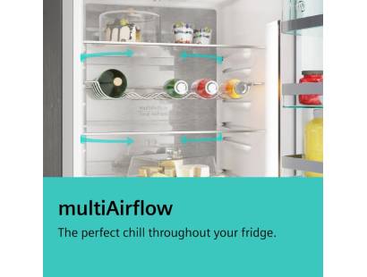 Siemens American fridge freezer with Total noFrost and hyperFresh