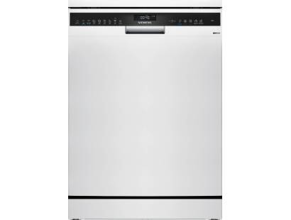 Siemens SN25EW13CE iQ500 white freestanding dishwasher, Dalzells