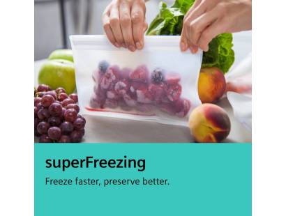Siemens brushed black steel fridge freezer with ice and water dispenser