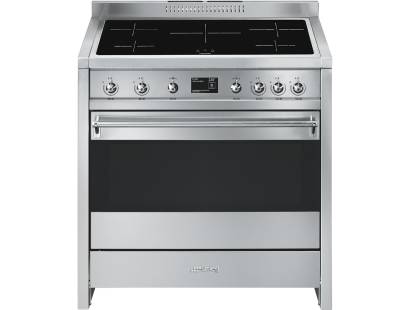 Smeg A1PYID-9 - 90cm Opera Induction Range Cooker - Stainless Steel