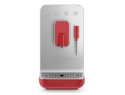 Smeg BCC02RDMUK Bean To Cup Coffee Machine - Matt Red