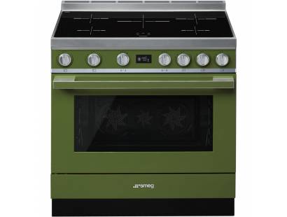 Smeg CPF9IPOG - 90cm Portofino Aesthetic Cooker with Pyrolytic Multifunction Oven and Induction Hob