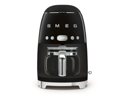 Smeg DCF02BLUK 50s Style Filter Coffee Machine - Black