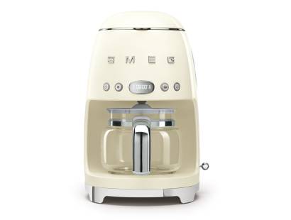 Smeg DCF02CRUK  50s Style Filter Coffee Machine - Cream