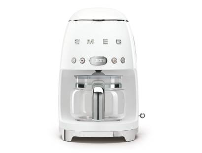 Smeg DCF02WHUK 50s Style Filter Coffee Machine - White