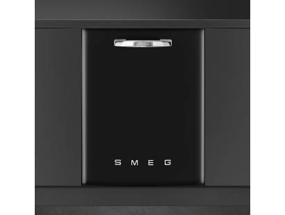 Smeg DIFABBL 50s Style Black Dishwasher 