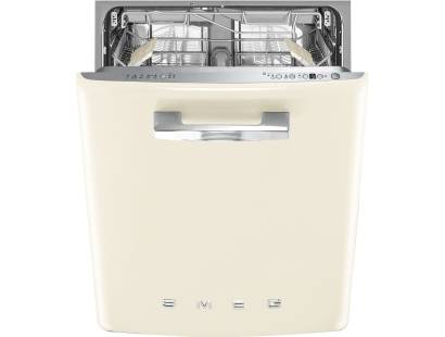 Smeg DIFABCR 50s Style Cream Built-in Dishwasher 