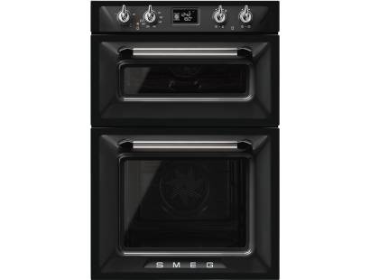 Smeg DOSF6920N1 Victoria Double Oven - Black 