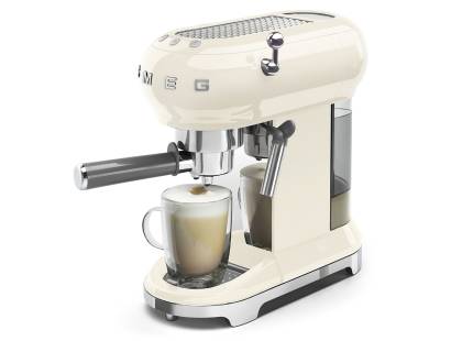 Smeg ECF01CRUK Cream Espresso Machine