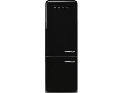 Smeg FAB38LBL5 50s Style Retro Black Fridge Freezer