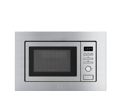 Smeg FMI017X Built-in Microwave Oven with Grill 