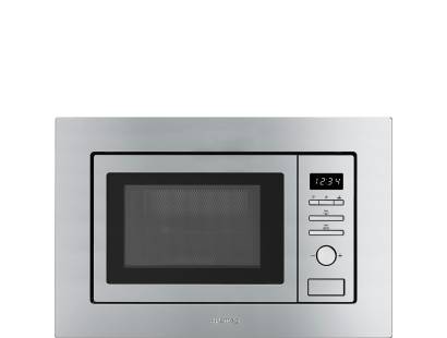 Smeg FMI020X Built-in Microwave Oven with Grill 