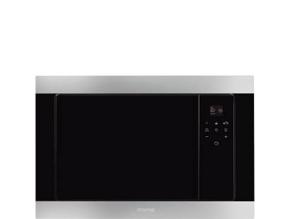 Smeg FMI320X2 Built-in Microwave Oven with Grill 