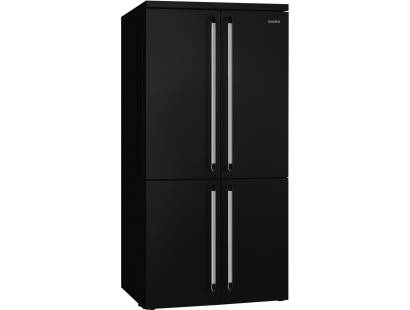 Smeg FQ960BL5 American Style Fridge Freezer - Black 