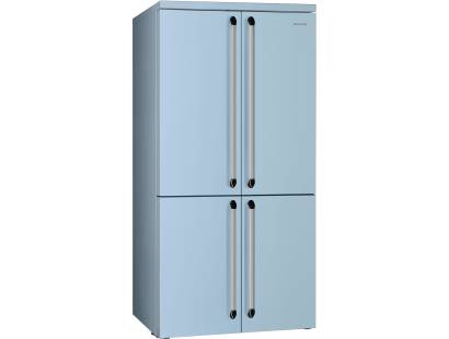 Smeg FQ960PB5 American Style Fridge Freezer - Pastel Blue