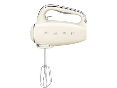 Smeg HMF01CRUK 50s Style Hand Mixer - Cream