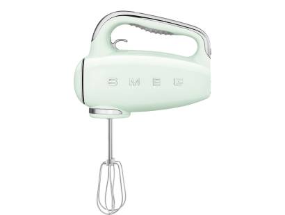 Smeg HMF01PGUK 50s Style Hand Mixer - Pastel Green