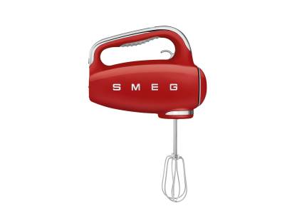 Smeg HMF01RDUK 50s Style Hand Mixer - Red