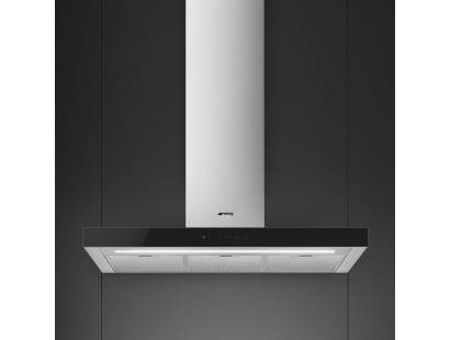 Smeg KBT9L4VN Stainless Steel and Black Glass