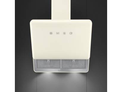 Smeg KFAB75CR Cream Angled Hood