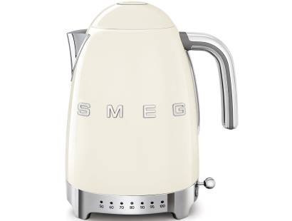 Smeg KLF04CRUK 50s Style Variable Temperature Kettle - Cream