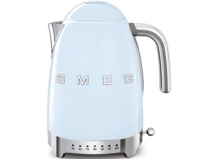 Smeg KLF04PBUK 50s Style Variable Temperature Kettle - Pastel Blue