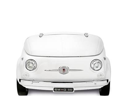 Smeg SMEG500B 50s Retro Style Fiat 500 Fridge - White 