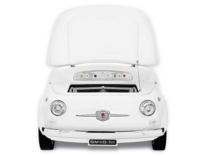 Smeg SMEG500B Fiat 500 White Fridge 