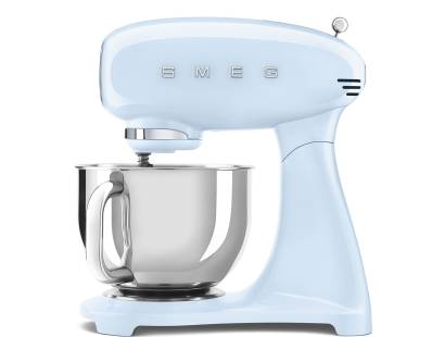 Smeg SMF03PBUK 50s Style Stand Mixer - Pastel Blue