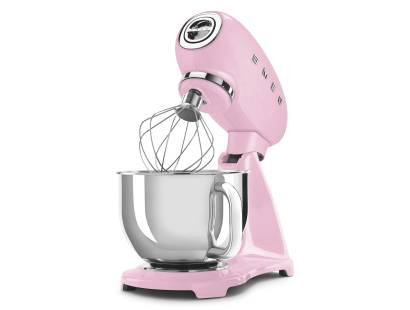 Smeg SMF03PKUK Pink Stand Mixer