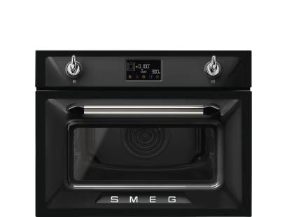 Smeg SO4902M1N Victoria Compact Combi Microwave Oven