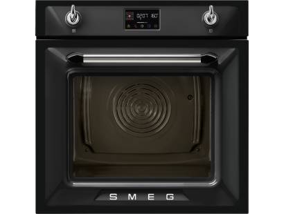 Smeg SOP6902S2PN 60cm Victoria Pyrolytic Steam Oven - Black 