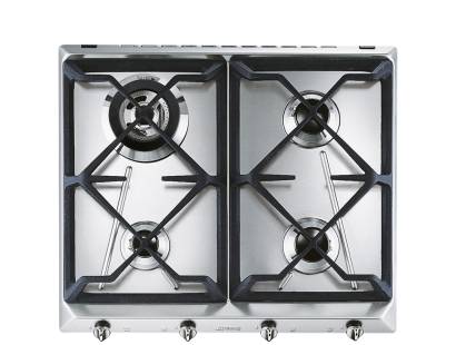 Smeg SRV564GH3 Gas Hob - Stainless Steel